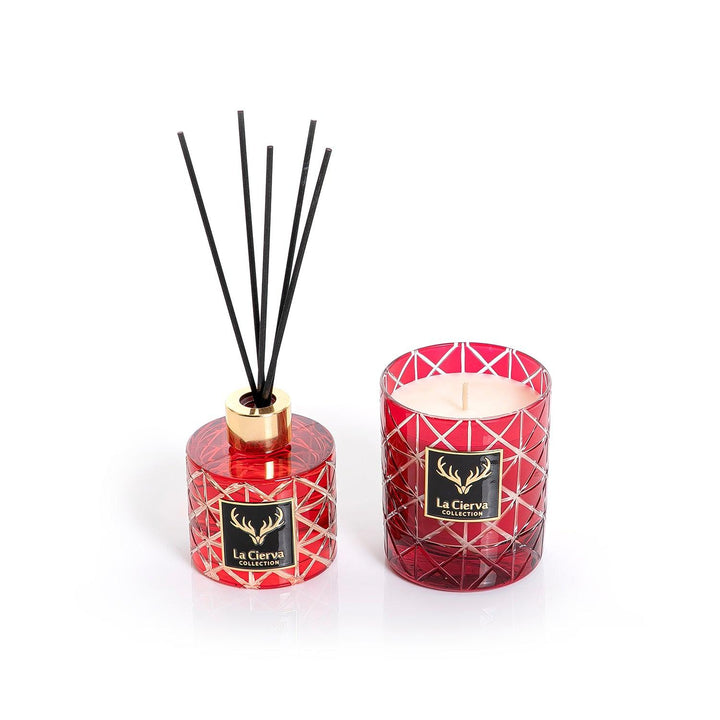 MINI RUBY - REED DIFFUSER & CANDLE - CASCADES