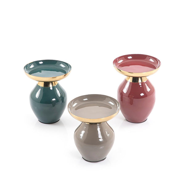 Set of 3 candle holders - CASCADES