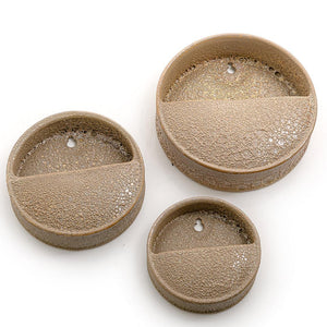 Set of 3 ceramic wall planter - CASCADES