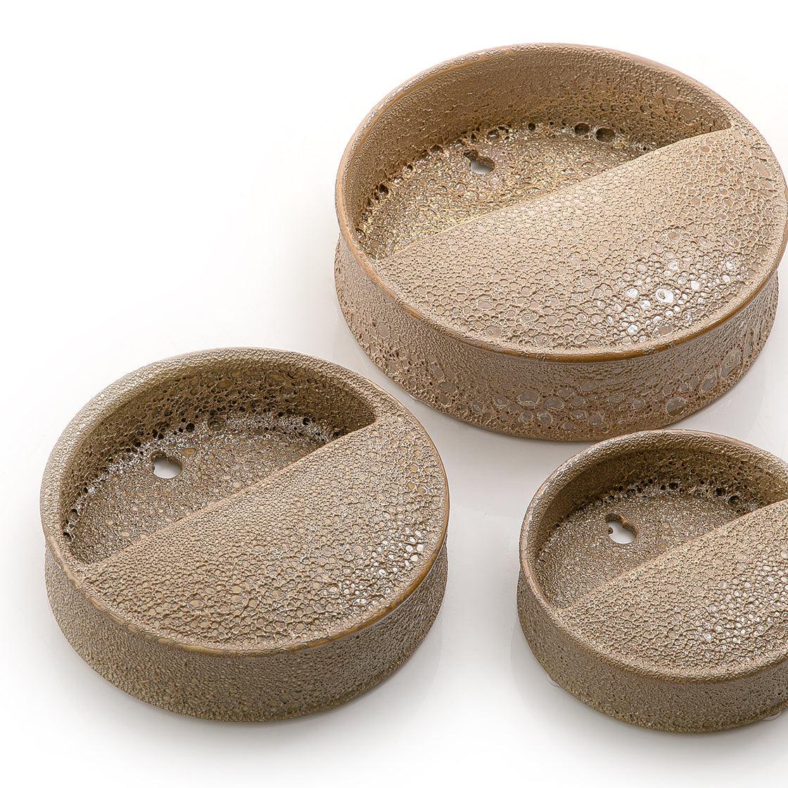 Set of 3 ceramic wall planter - CASCADES