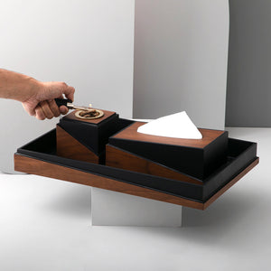 Set of mabkhar with tissue box and gift box - CASCADES