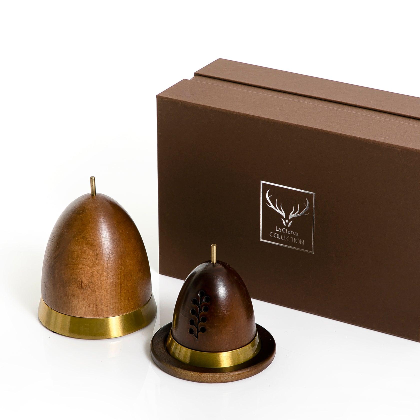 Wooden mabkhar with gift box - CASCADES