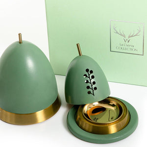 Wooden mabkhar with gift box - CASCADES